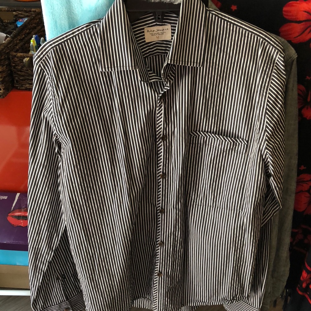 Nudie Jeans striped button down